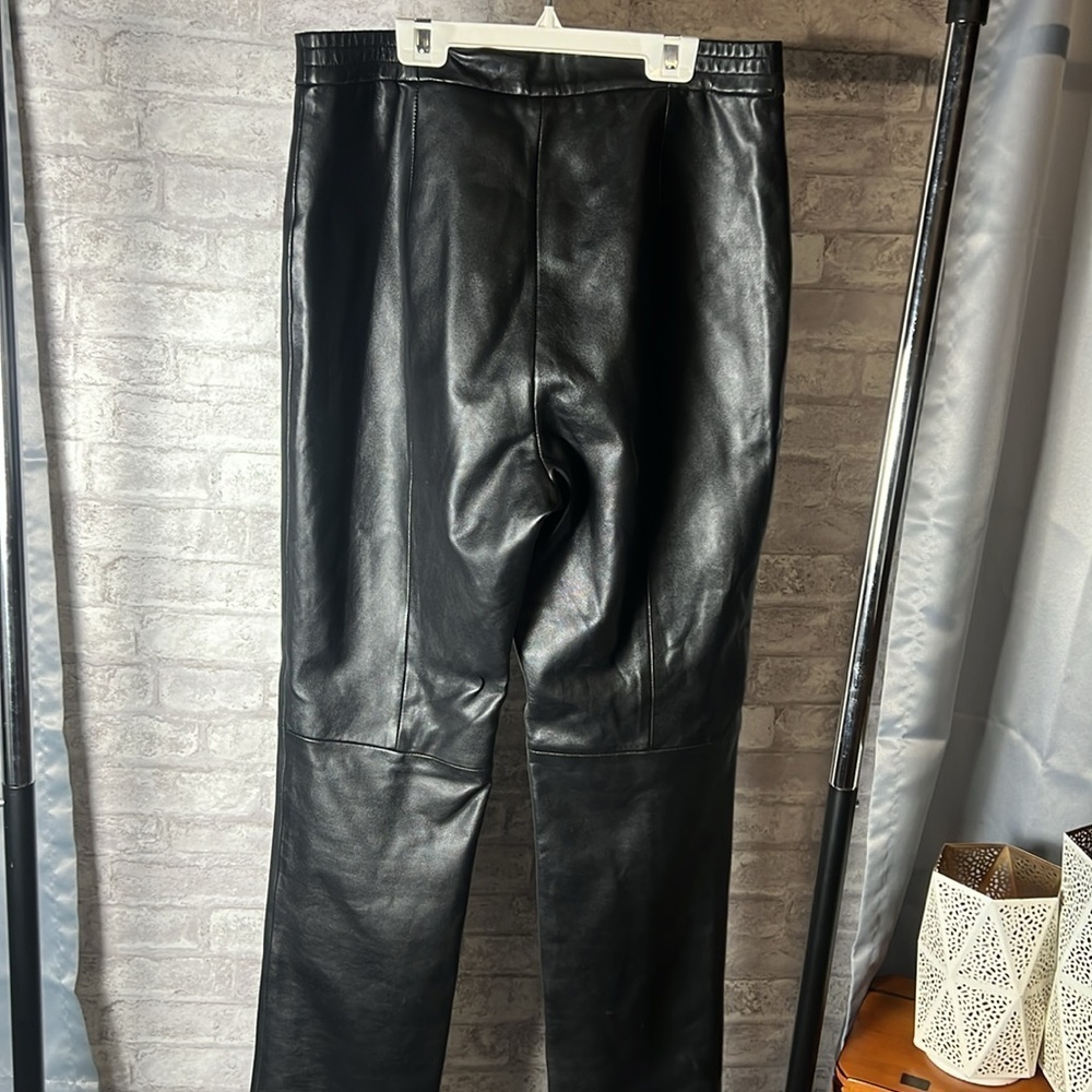 Margaret Godfrey Retro Leather Pants - Picture 7 of 7